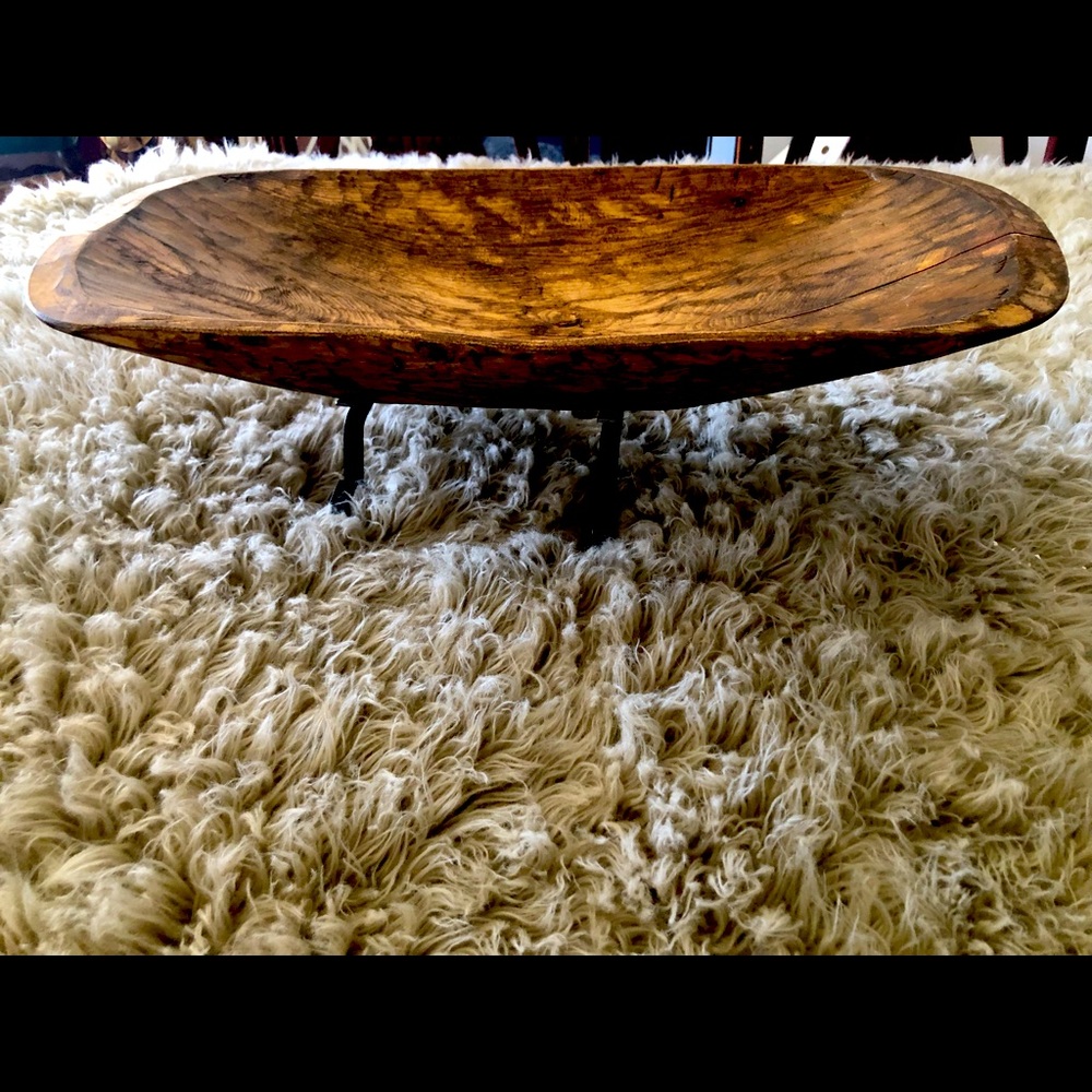 Rustic Large Dough Bowl